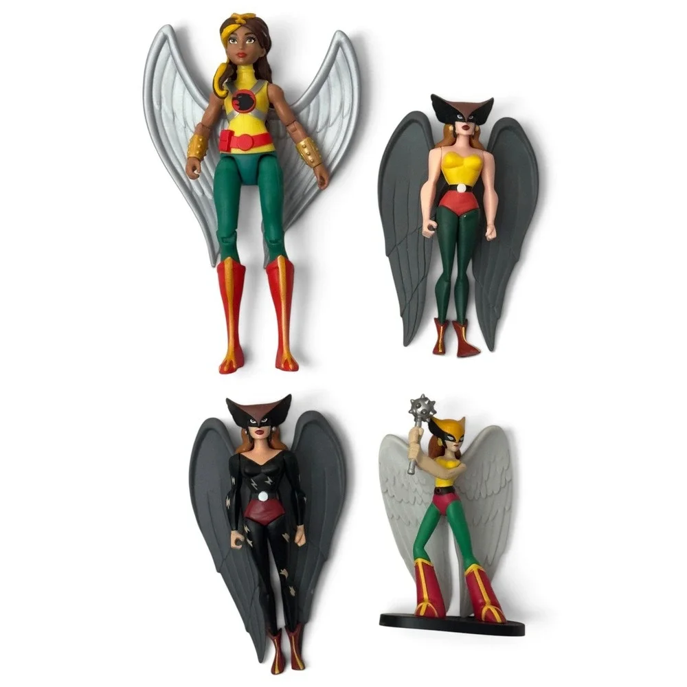 Justice League HAWKGIRL Figure Mattel DC Animated Universe Lot